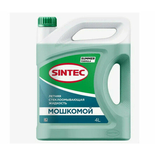 Омыватель стекол "Мошкомой" Sintec 4л ПЭТ (900380)