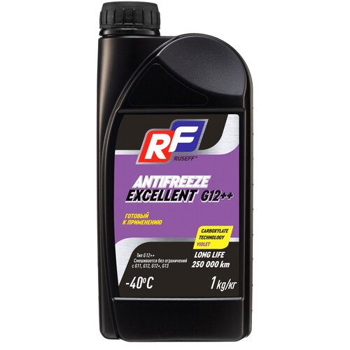 Антифриз RUSEFF Антифриз RUSEFF EXCELLENT G12++ "Фиолетовый" 1 л, 1 уп.