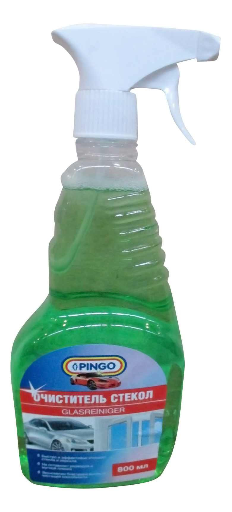 Очиститель для стекол Pingo 85033-0 0,8 л.