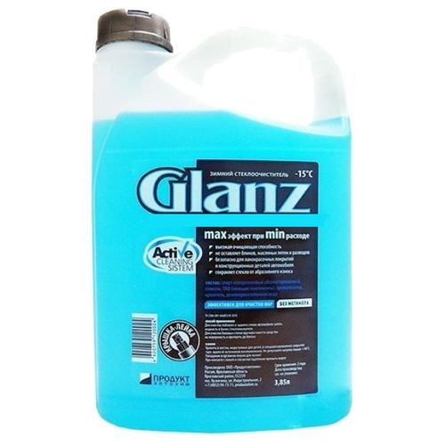 Glanz Незамерзающая жидкость -15С 3,85л GL-301