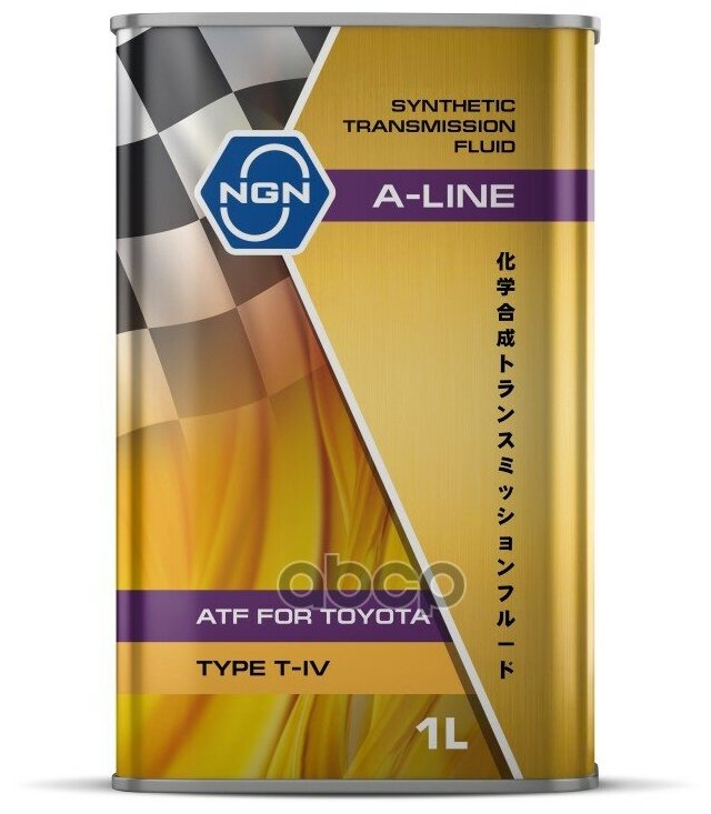 Масло Трансмиссионное Ngn A-Line Atf Type T-Iv Синтетическое 1 Л V182575145 NGN арт. V182575145