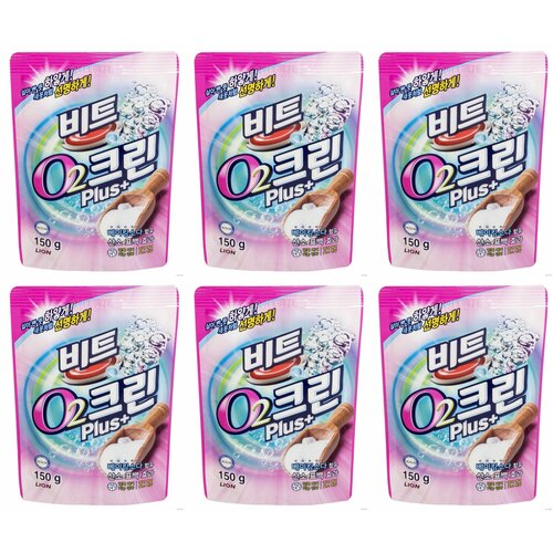 LION, Пятновыводитель кислородный жидкий, 150 гр, 6 шт