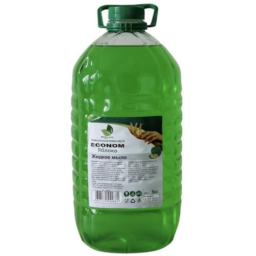 Vita Жидкое мыло "ECONOM" зеленое яблоко 5 кг