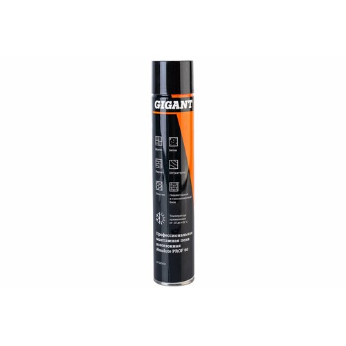 Профессиональная монтажная пена Gigant Absolute PROF 60, 750 ml GT-242412