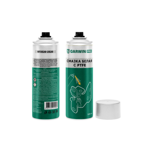 GARWIN PRO 973520-2520 Смазка белая с PTFE GARWIN PRO 400 мл