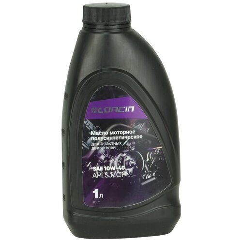 Масло моторное LONCIN 4T SAE 10W-40 API SJ/CF 1л (полусинтетическое)