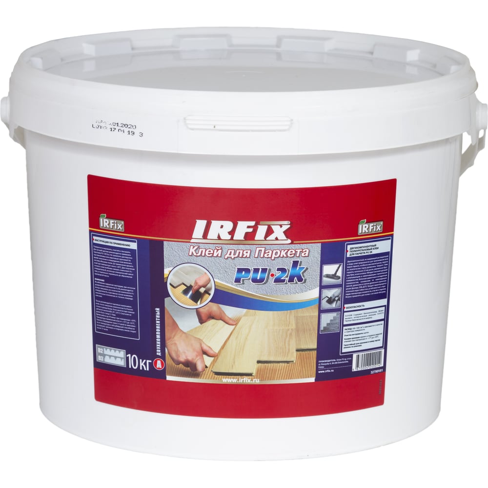 Двухкомпонентный клей для паркета IRFIX