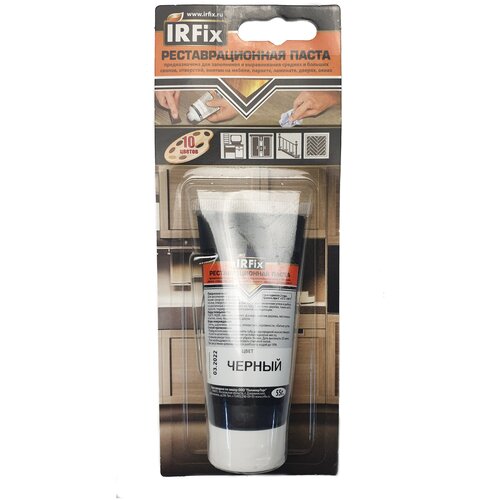 Шпатлевка паста реставрационная для заполнения и выравнивания больших и средних сколов, отверстий/белый ДУБ/IRFIX