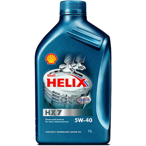 Shell Масло Моторное Shell Helix Hx7 5W-40 1Л.