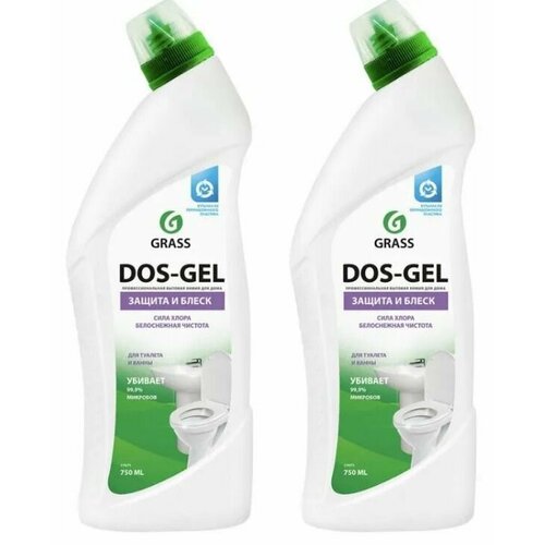 Grass Универсальное чистящее средство Dos-Gel, 750 мл, 2 шт