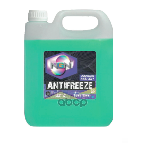 Антифриз Longlife Antifreeze (Green) Готовый Gr-36 (Green) Antifreeze 5L NGN арт. V172485322