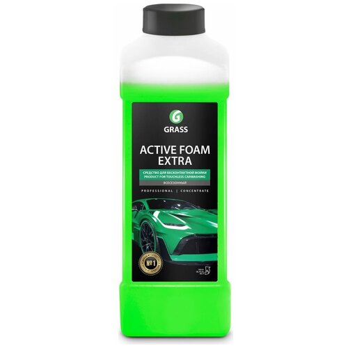 Автошампунь Для Б/Мойки Grass Active Foam Extra Активная Пена 1 Л GraSS арт. 700101
