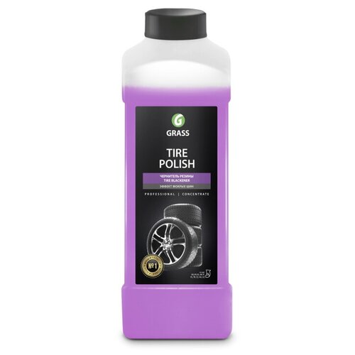 Профхим авто чернитель/блеск резины конц Grass/Tire Polish, 1л