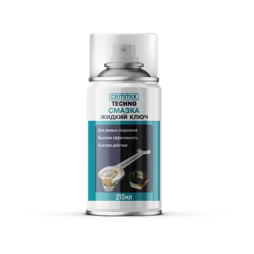 Смазка жидкий ключ для ржавых соединений Cemmix (210мл)