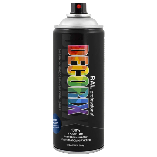 Эмаль акриловая универсальная Decorix RAL Professional (520мл) RAL 7035 (0138-7035 DX)