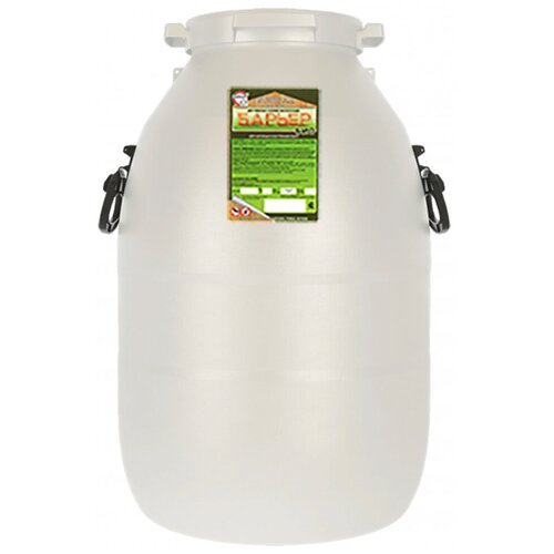 Биозащитный состав для древесины барьер БИО мореный дуб, бидон 50 кг 4665296513618