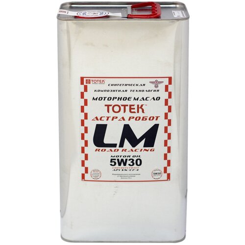Тотек Синтетическое Моторное масло LM-Road Racing SAE 5W30 20л. жесть LMRR530020
