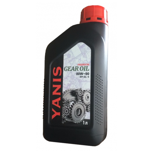 Yanis Масло трансмиссионное Transmission gear oil SAE80W90 GL-5 1л 498573 .