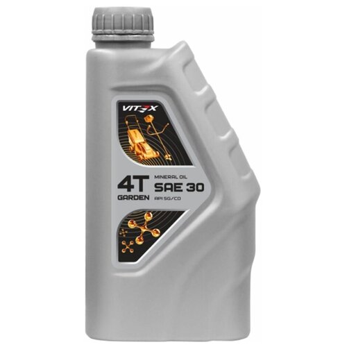 VITEX Масло моторное 4T SAE 30 мин. Garden SG/CD (1л) (VITEX)!!!!