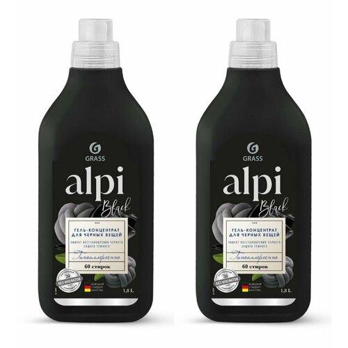 Grass Гель-концентрат Alpi для темных вещей, 1,8 л, 2 шт