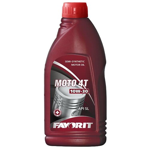Масло моторное Favorit Moto 4T SAE 10W-30 API SL [FV117139-0001VO] (c-42)