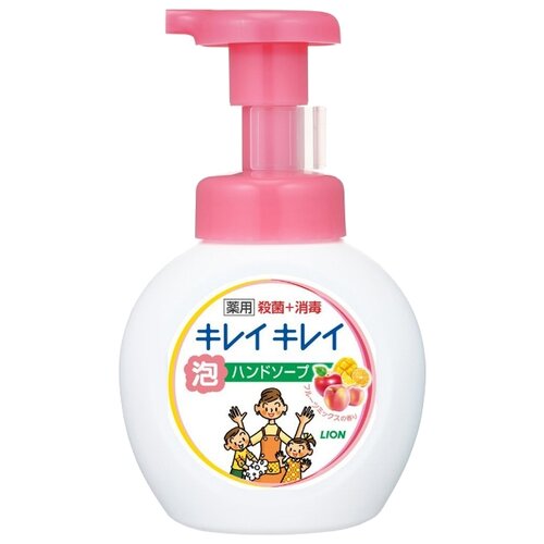 Мыло-пенка для рук Lion KireiKirei с ароматом микса фруктов флакон, 800 мл