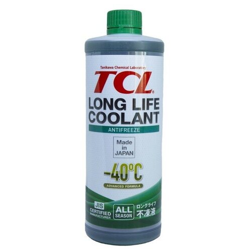 Антифриз Tcl Llc -40c Зеленый, 1 Л TCL арт. LLC33138