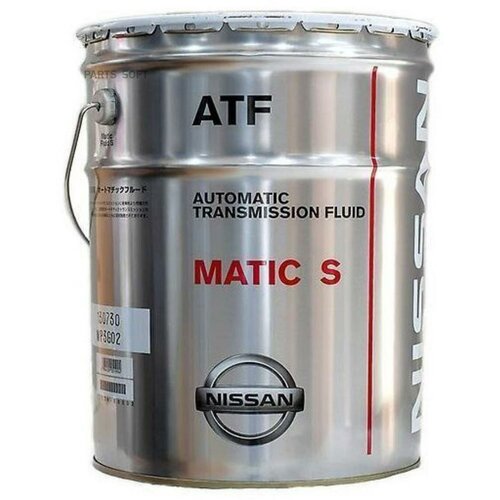 Nissan Atf Matic-S Жидкость Трансмиссионная Акпп (Япония) (20l) NISSAN арт. KLE2700002