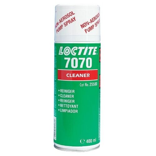 Очиститель (спрей) быстродействующий, для пластмасс, металлов Loctite SF 7070 400 мл 88365 .