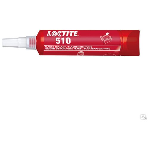 Loctite-510 - Фланцевый анаэробный герметик, высокотемпературный, медленной полимеризации