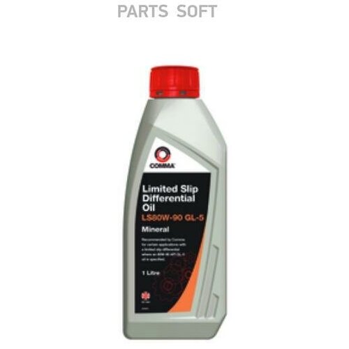 COMMA LS80W901L COMMA 80W90 LS GEAR OIL (1L)_масло трансм!\API GL-5 LS, Mitsubishi part no: 8149630EX, Ford M2C119-A