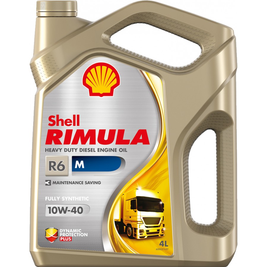 Моторное масло Shell Rimula R6 M 550046381 10W40 4л