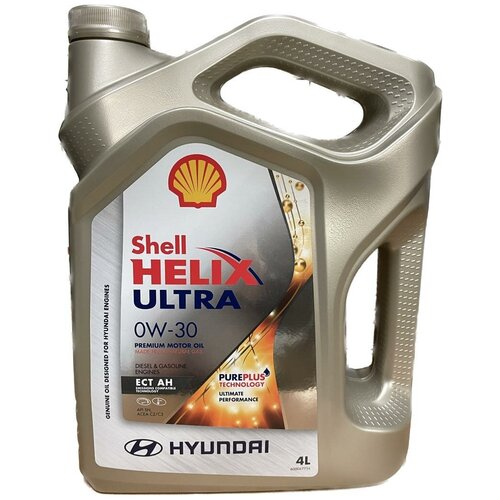 Моторное масло Shell Helix Ultra 0W-30 4Л ECT AH C2/C3 HYUNDAI