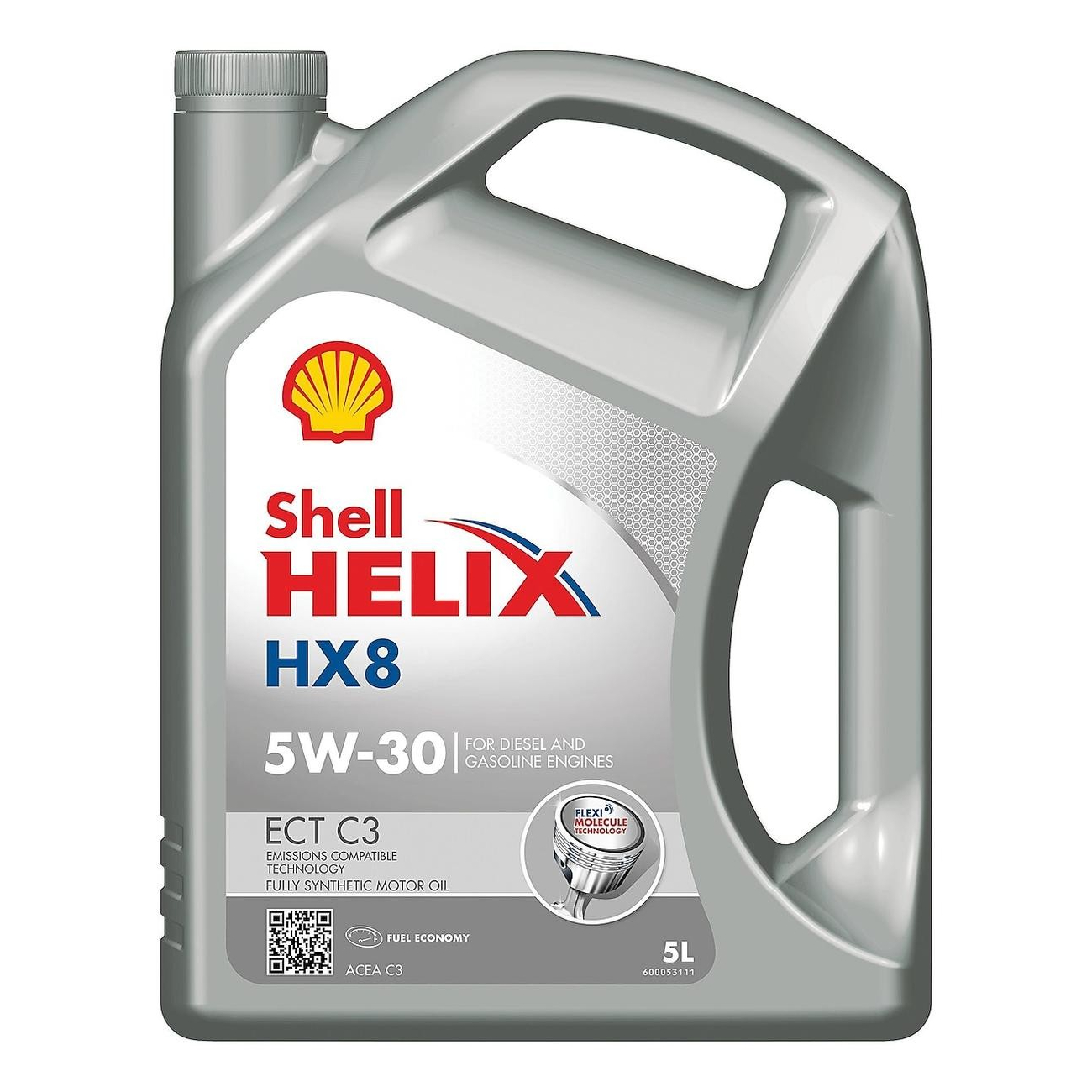 Масло моторное Shell Helix НХ8 ECT С3 5w30, 5 л