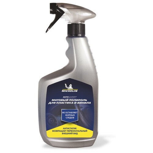Полироль для пластика и винила MICHELIN , спрей-триггер, 650 мл, матовый