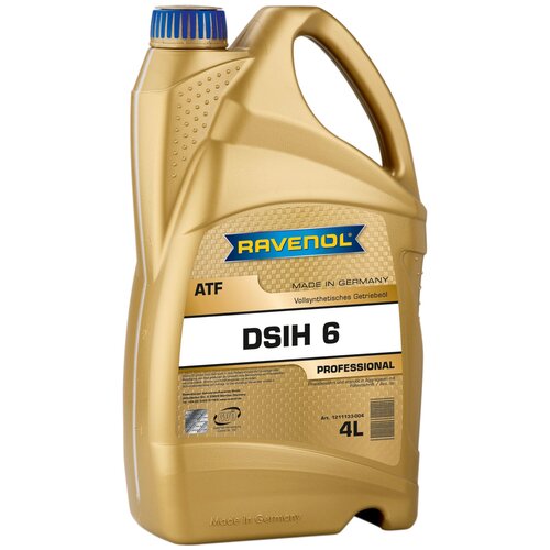 RAVENOL 1211133-004-01-999 Трансмиссионное масло RAVENOL ATF DSIH 6 ( 4л) new