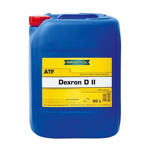 RAVENOL 4014835733596 4L ATF DEXRON DII NEW трансмиссионное масло