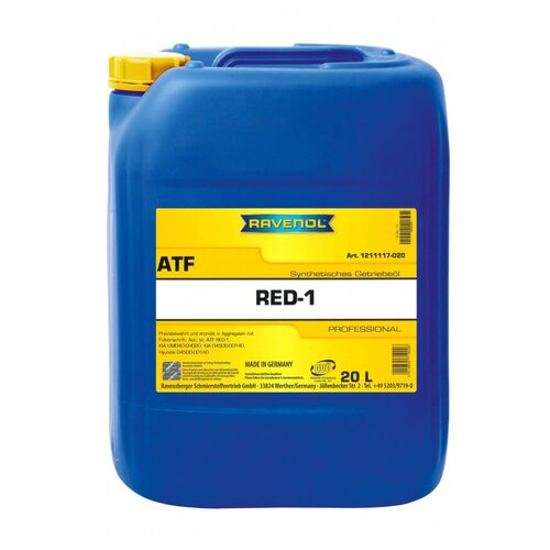 RAVENOL 4014835719095 4L ATF RED-1 NEW трансмиссионное масло