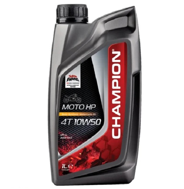 Моторное масло Champion полусинтетическое HP 4T 10W50 1л