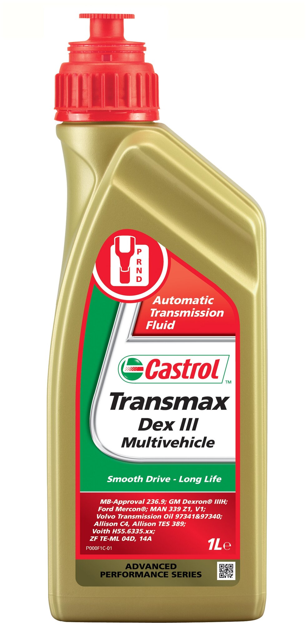 Масло Трансмиссионное Castrol Transmax Dex Iii Multivehicle, 1 Л Castrol арт. 15003D