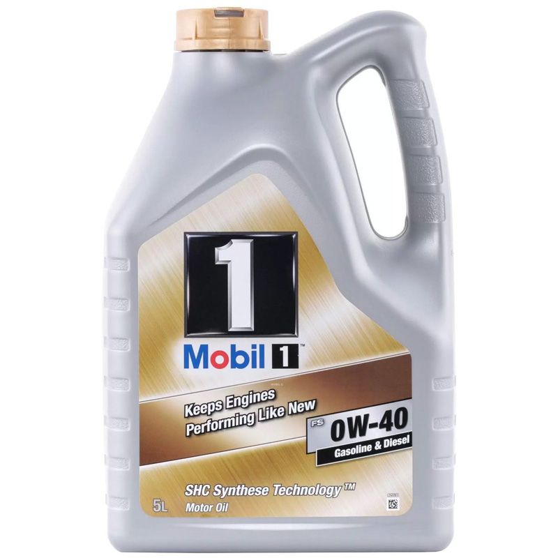 Моторное масло Mobil синтетическое Mobil 1 0W40 5л