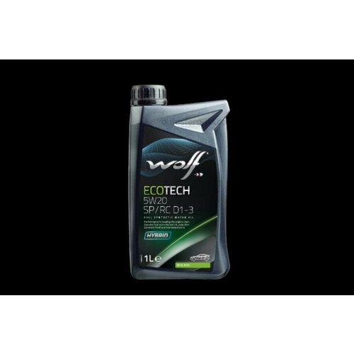 WOLF OIL 1050523 Масло моторное 5W20 SP/RC D1-3 1л