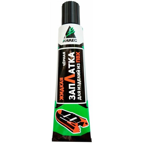 Клей Жидкая заплатка анлес 40мл черная