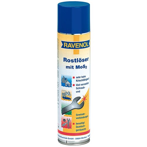 Смазка проникающая Ravenol Rostloser mit MoS2 Spray