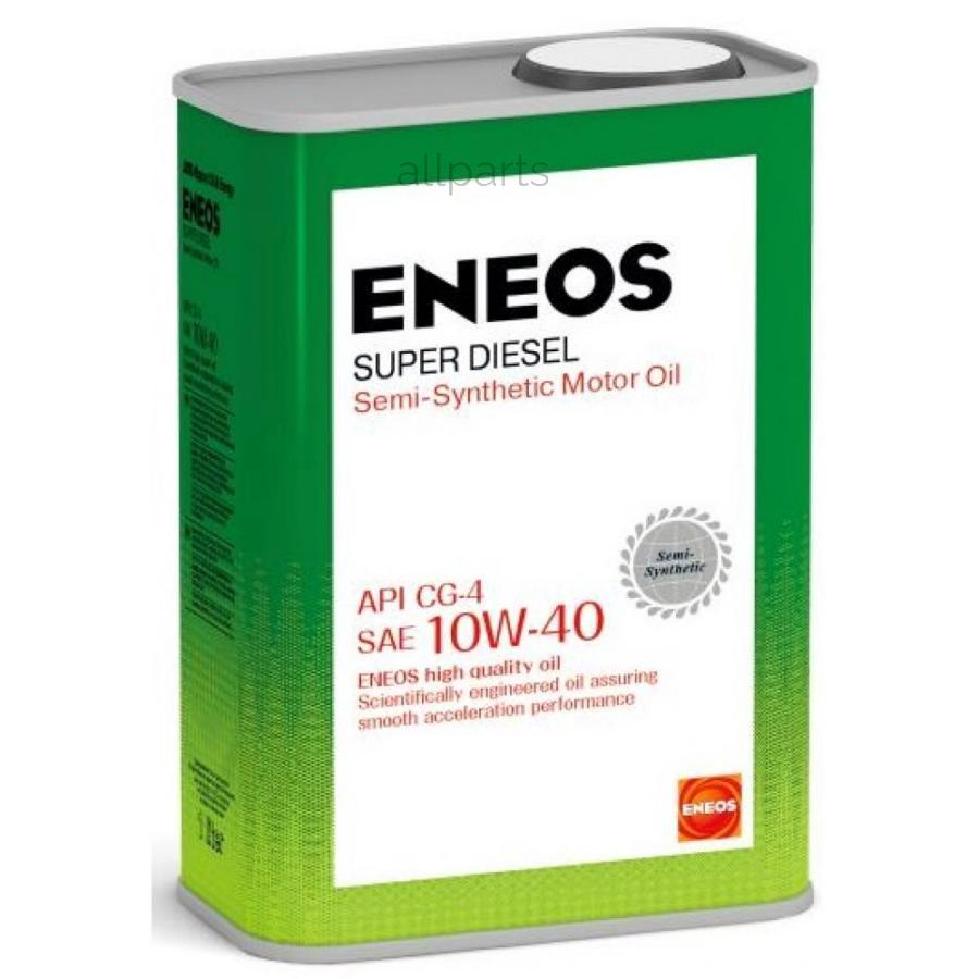 ENEOS OIL1325 Масло моторное ENEOS CG-4 10W-40 полусинтетическое 0,94 л oil1325