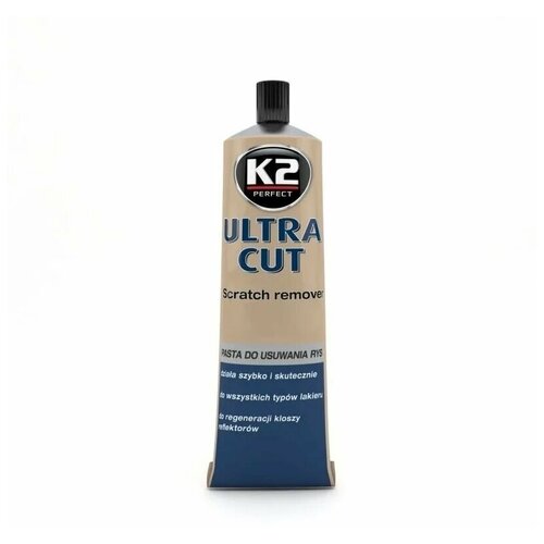 Полировальная паста для кузова абразивная K2 ULTRA CUT, 100гр