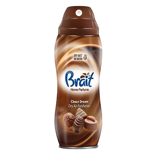 Освежитель воздуха BRAIT Choco Dream (300 мл), сухой, аромат шоколада и пралине