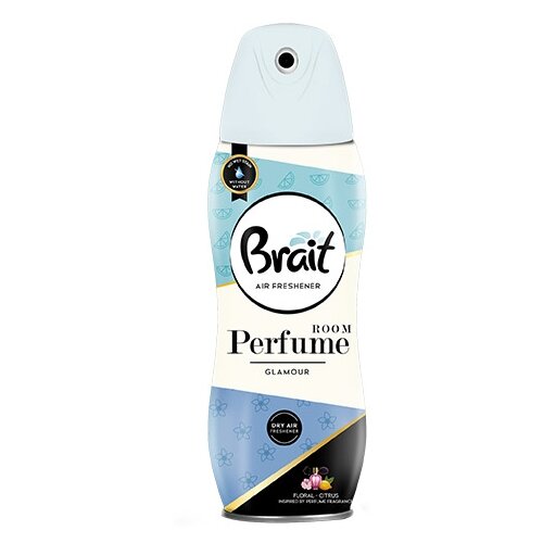 Освежитель воздуха BRAIT Glamour Perfume (300 мл), сухой, аромат Цветочно-цитрусовый