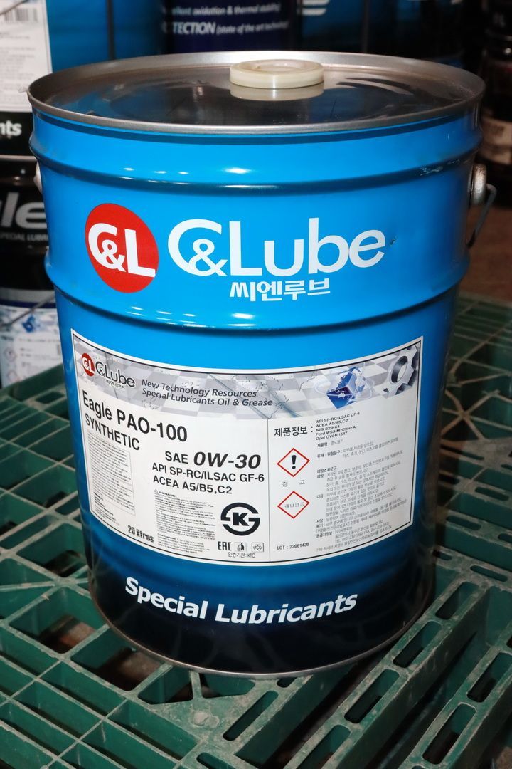 Моторное масло EAGLE PAO-100 SYNTHETIC 0W30 API SP 20L