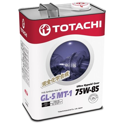 Масло Трансмиссионное Totachi Ultra Hypoid Gear Fully Syn Gl-5/Mt-1 75w-85 4 Л 4562374691889 TOTACHI арт. 60204